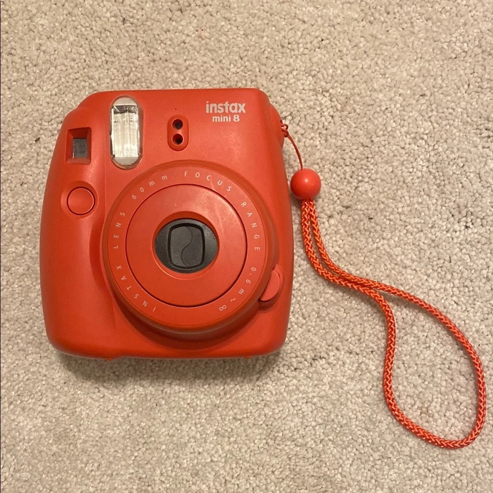 Fujifilm Instax Mini 8 Instant Camera - Red